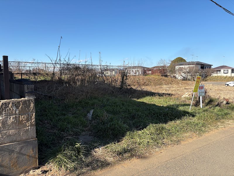 土浦市天川　土地 現地写真