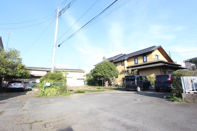 土浦市蓮河原新町　土地 現地写真（前面道路含む現地写真）