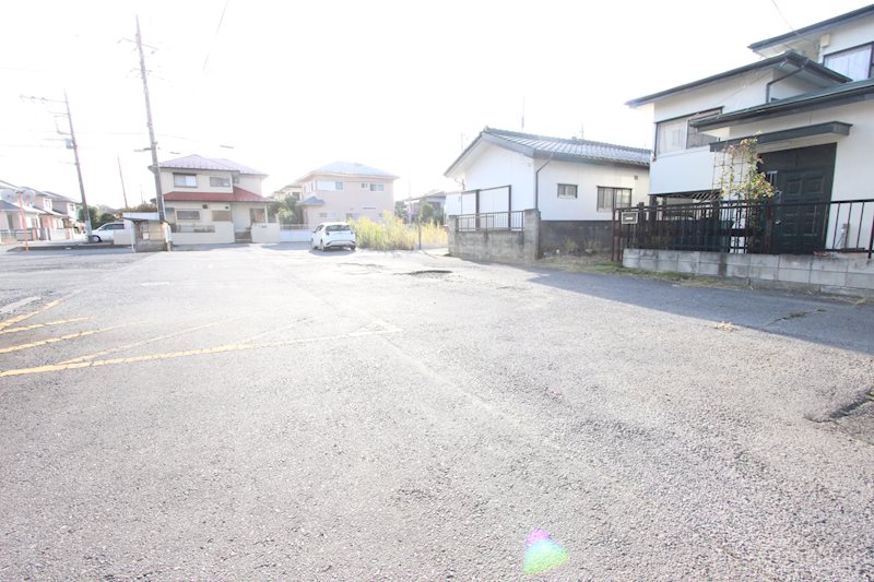 土浦市蓮河原新町　土地 現地写真（前面道路含む現地写真）