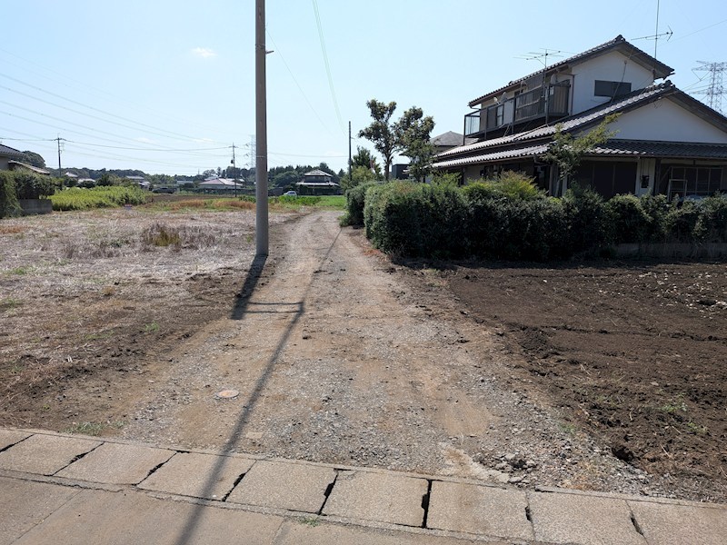 つくば市高崎　土地 現地写真