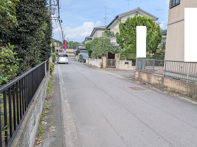 古河市諸川　中古戸建 現地写真（前面道路含む現地写真）