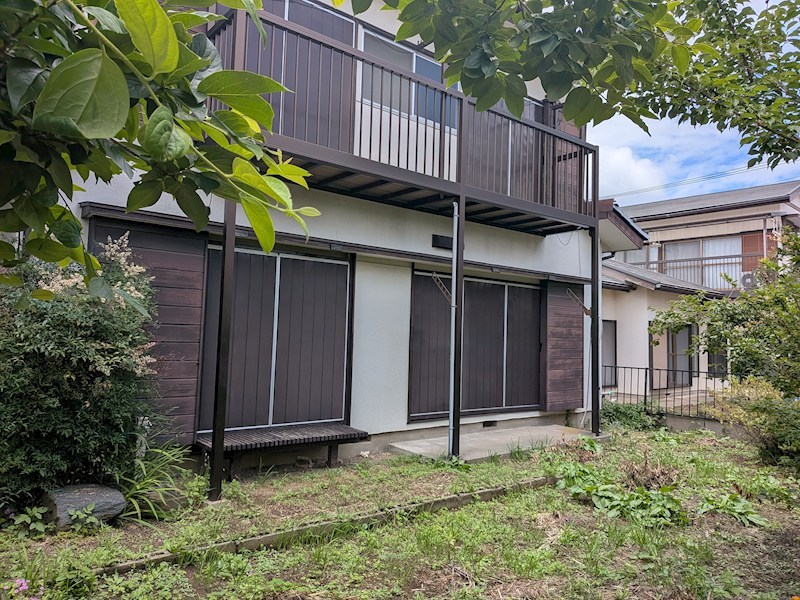 牛久市栄町３丁目　中古戸建 現地写真（庭）