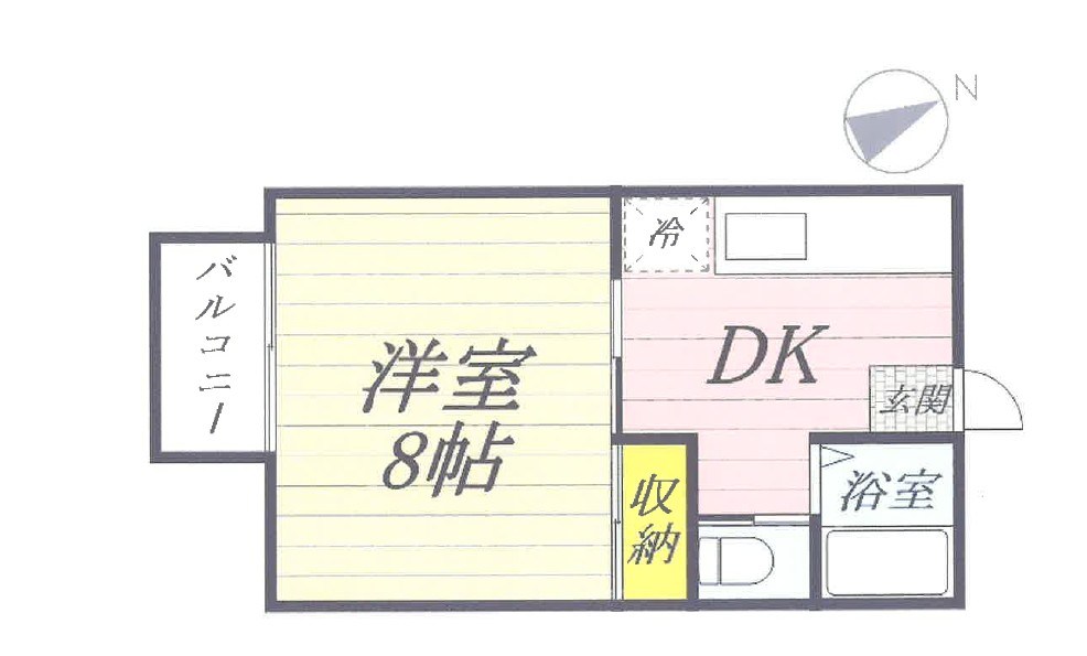 鹿嶋市鉢形台３丁目　アパート　Ｄ棟 間取図・土地図