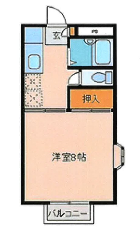 アークマンション 間取図・土地図