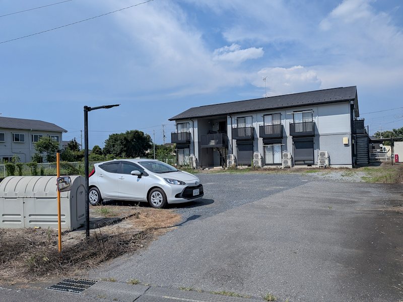 つくば市今鹿島　売アパート 現地写真（前面道路含む現地写真）