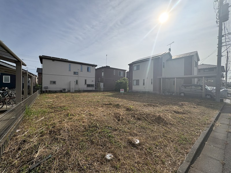 牛久市ひたち野東２丁目　土地  現地写真