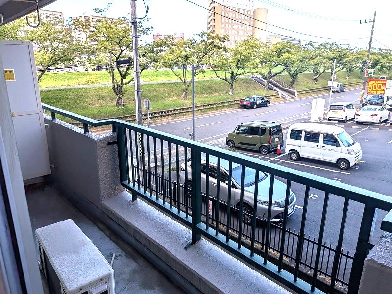 水戸ゴールデンハイツ 現地写真（バルコニー）