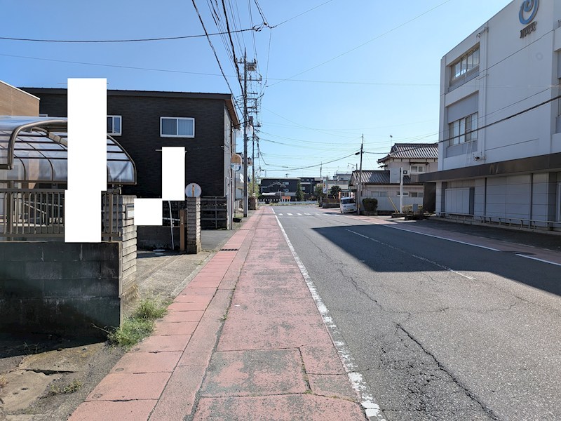 下妻市下妻乙　中古戸建 現地写真（前面道路含む現地写真）