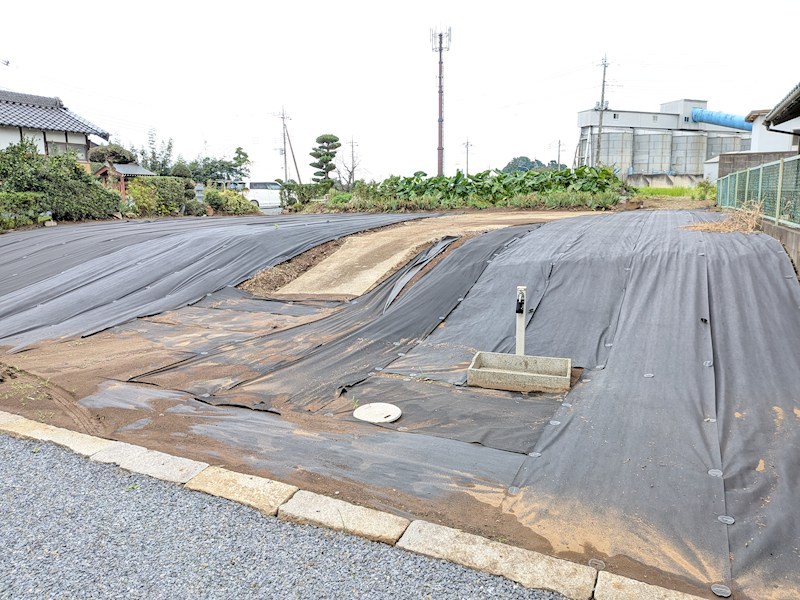 土浦市中　中古戸建 現地写真（庭）