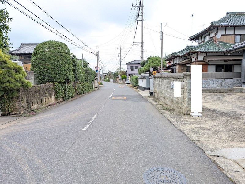 土浦市中　中古戸建 現地写真（前面道路含む現地写真）