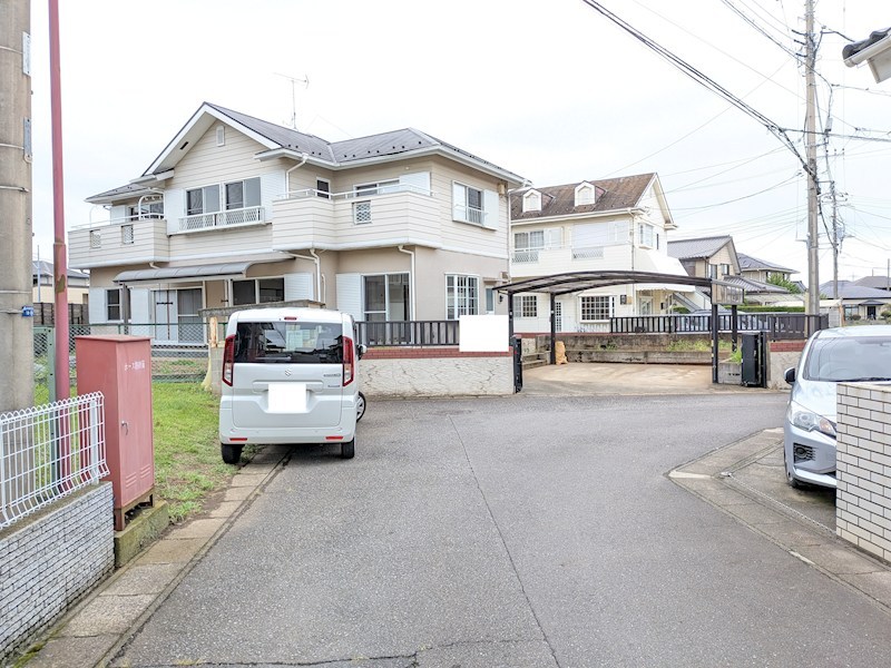 阿見町中央４丁目　中古戸建 現地写真（前面道路含む現地写真）