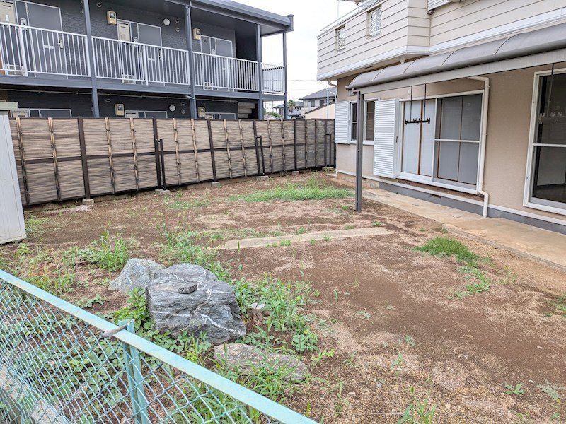 阿見町中央４丁目　中古戸建 現地写真（庭）