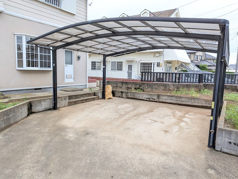 阿見町中央４丁目　中古戸建 現地写真（駐車場）