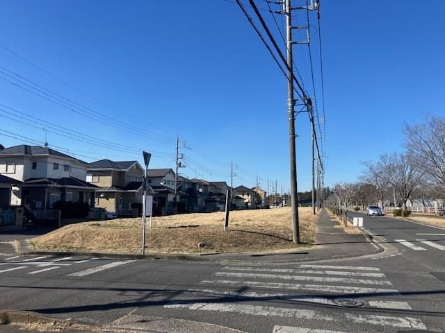 取手市桜が丘３丁目　土地　178区画 現地写真（前面道路含む現地写真）