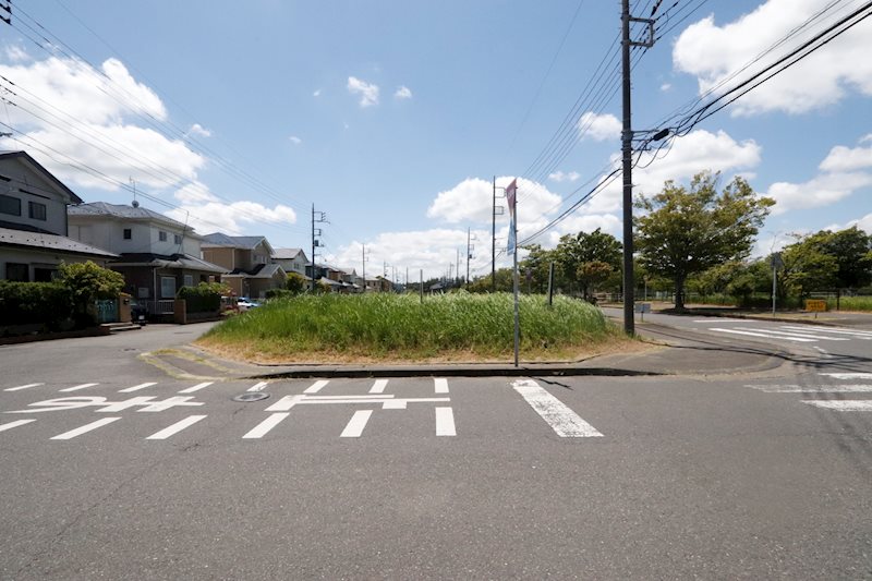 取手市桜が丘３丁目　土地　178区画 現地写真（前面道路含む現地写真）