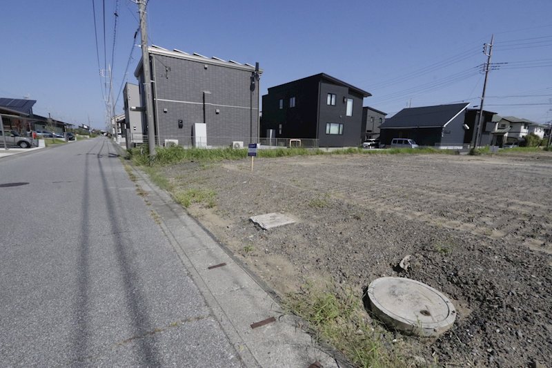 取手市桜が丘３丁目　土地　区画294 現地写真（前面道路含む現地写真）