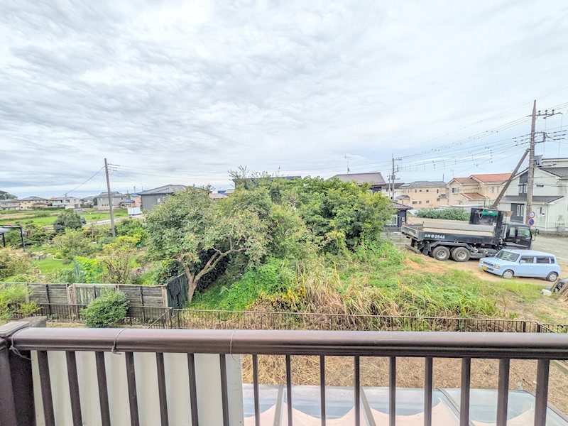 つくばみらい市豊体　中古戸建 現地写真（バルコニー）