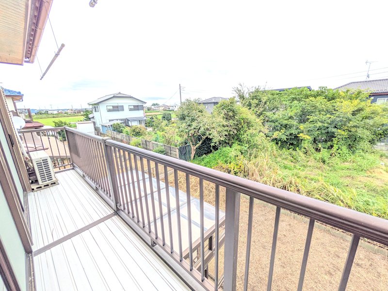 つくばみらい市豊体　中古戸建 現地写真（バルコニー）