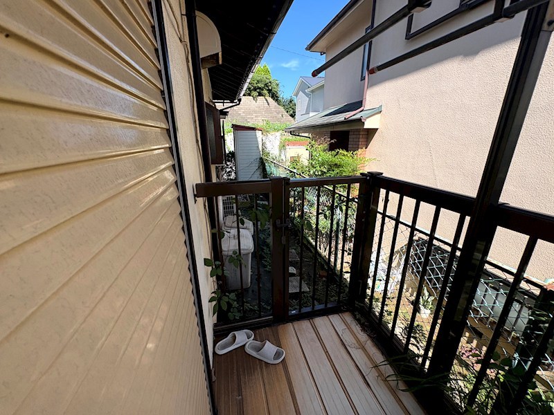牛久市田宮町　中古戸建 現地写真（バルコニー）