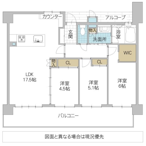 ステージワン荒川沖 間取図・土地図