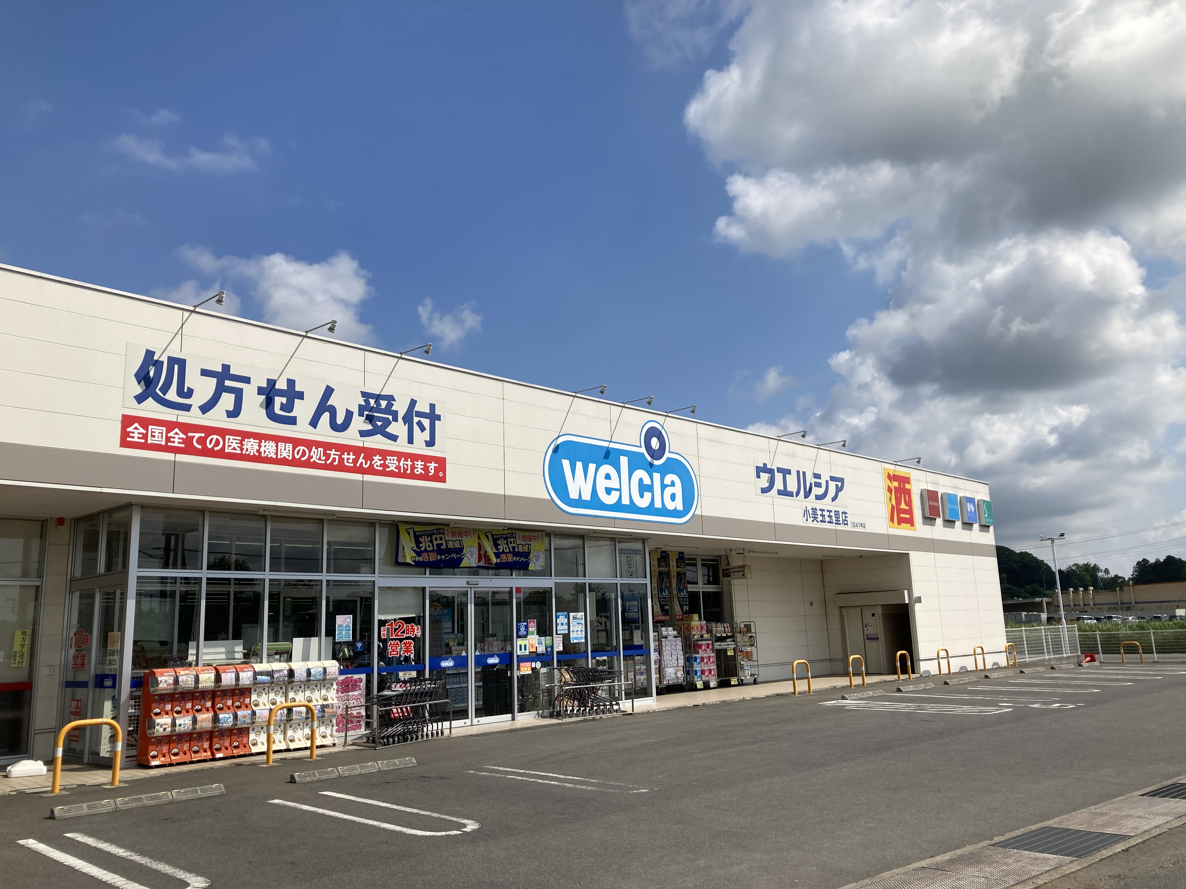 小美玉市東田中　中古戸建 ドラッグストア