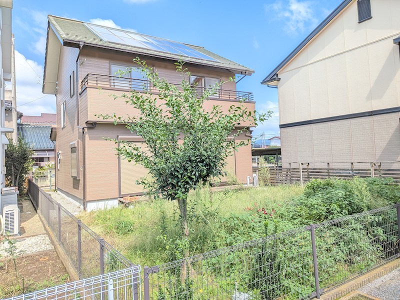 つくば市花畑１丁目　中古戸建 現地写真（庭）