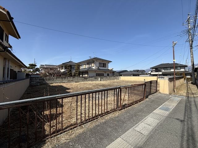 佐久市岩村田　土地 現地写真