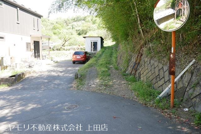 上田市長瀬　土地 現地写真（前面道路含む現地写真）