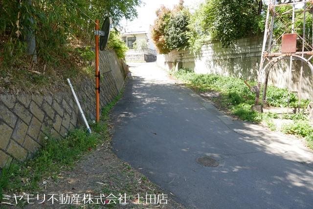 上田市長瀬　土地 現地写真（前面道路含む現地写真）