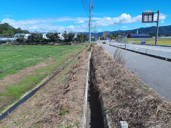 佐久市湯原　土地 現地写真