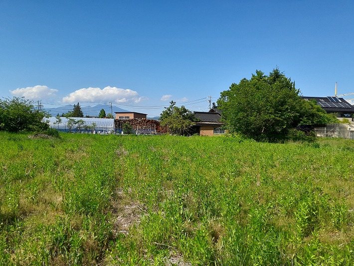 佐久市入沢　土地 現地写真