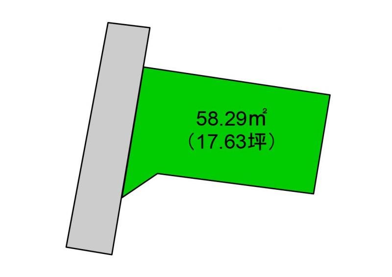 東御市滋野　土地 間取図・土地図