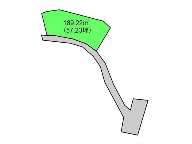 東御市常田　土地 間取図・土地図