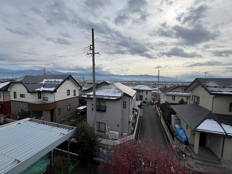 長野市安茂里　中古住宅 眺望写真