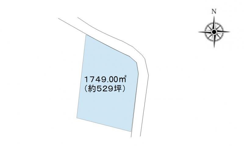 信濃町大字富濃　土地 間取図・土地図