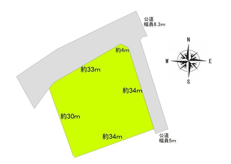 東御市和　土地 間取図・土地図