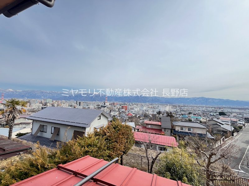 長野市平柴台　中古戸建 眺望写真