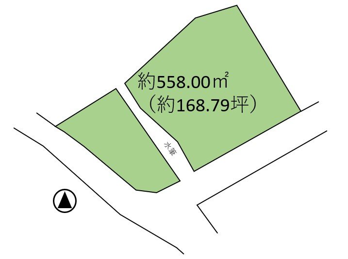 佐久市内山　土地 間取図・土地図