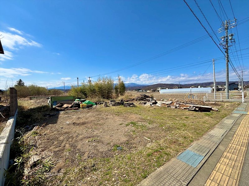 佐久市田口 土地 現地写真