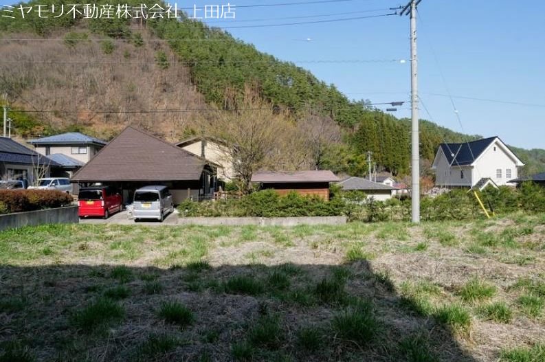 青木村田沢　土地 現地写真