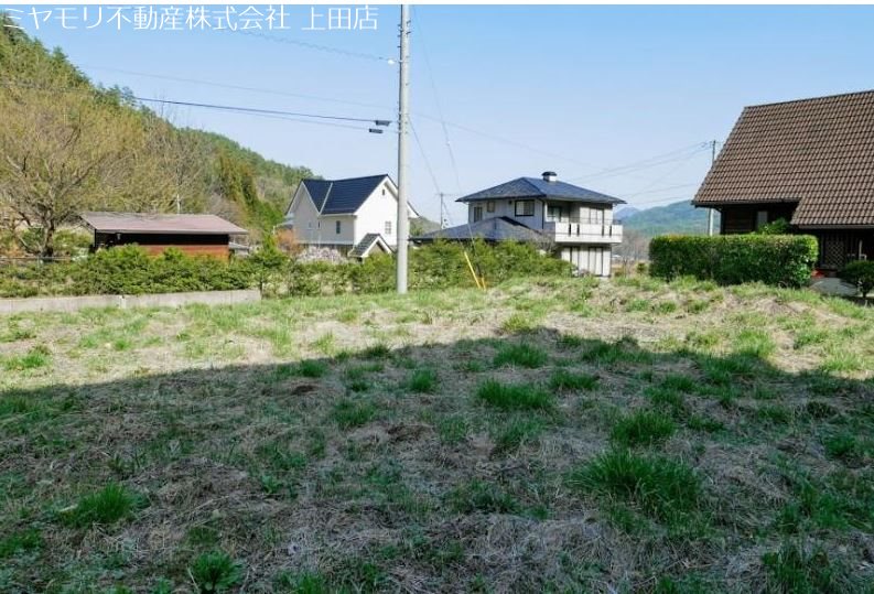 青木村田沢　土地 現地写真