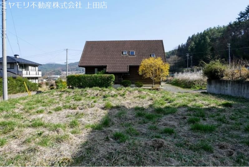 青木村田沢　土地 現地写真