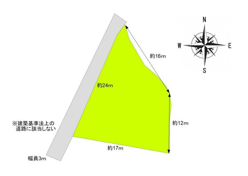 東御市塩川　土地 間取図・土地図