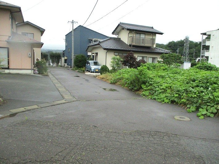 小諸市甲　土地 現地写真（前面道路含む現地写真）
