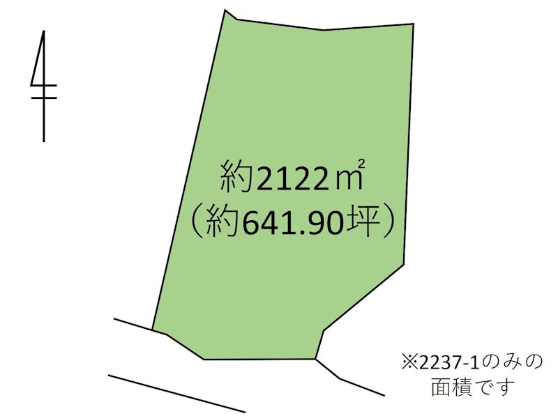 佐久市内山　土地 間取図・土地図