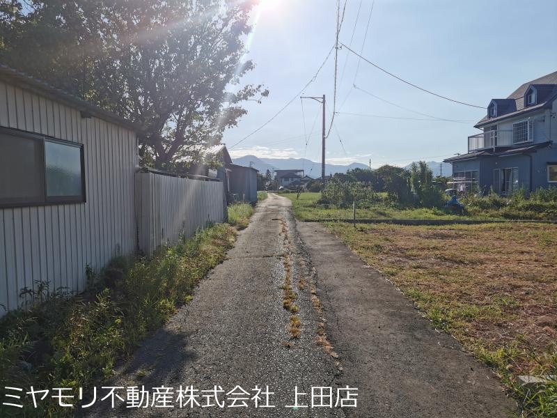 上田市富士山　土地 現地写真