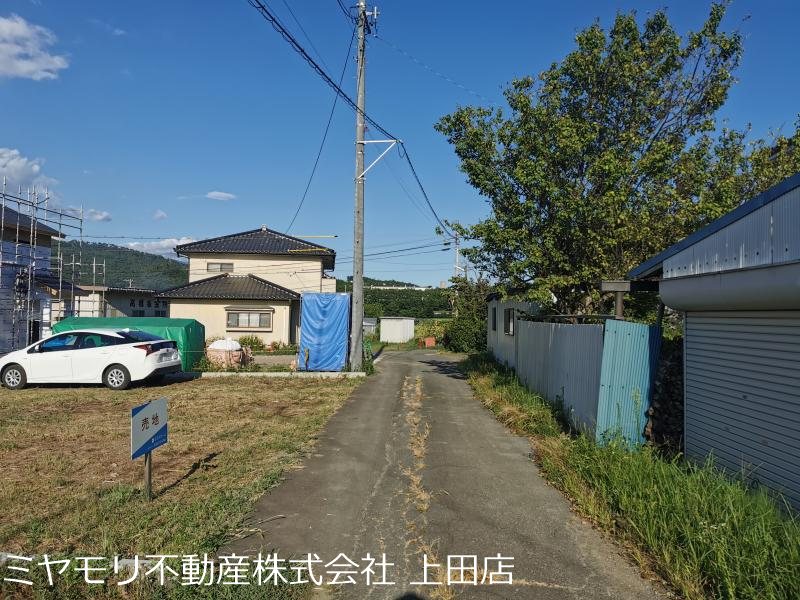 上田市富士山　土地 現地写真