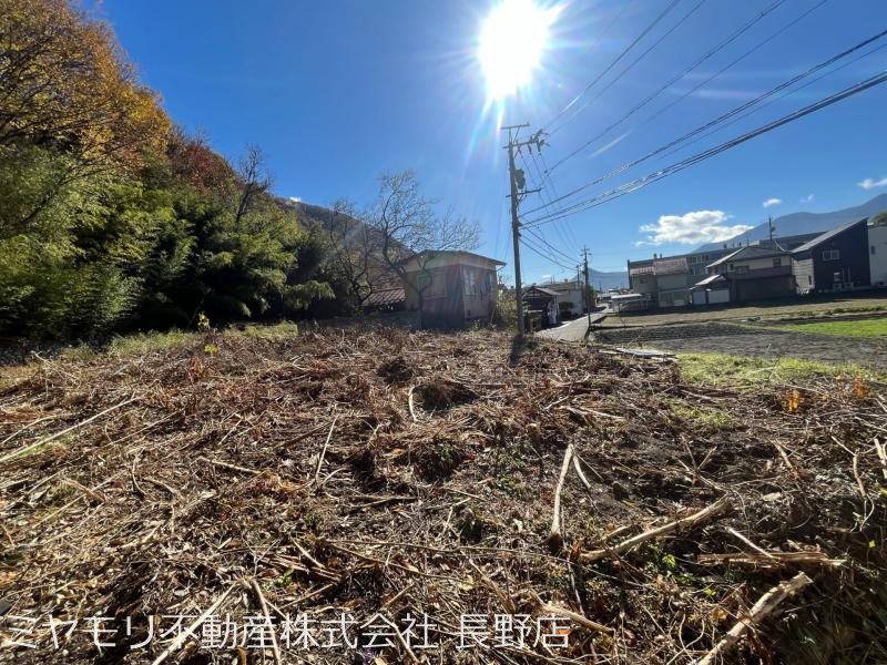 千曲市戸倉　土地 現地写真