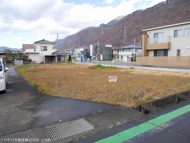 【契約済】上田市常磐城　土地 現地写真