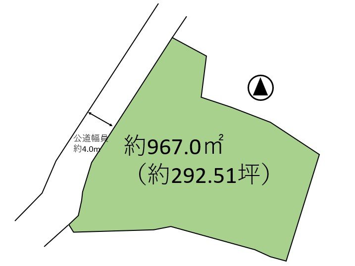 小諸市西原　土地 間取図・土地図